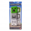 Plastic Mugs stackable (Set 3pcs) - Minecraft